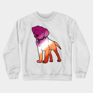 Labrador - Lesbian Pride! Crewneck Sweatshirt
